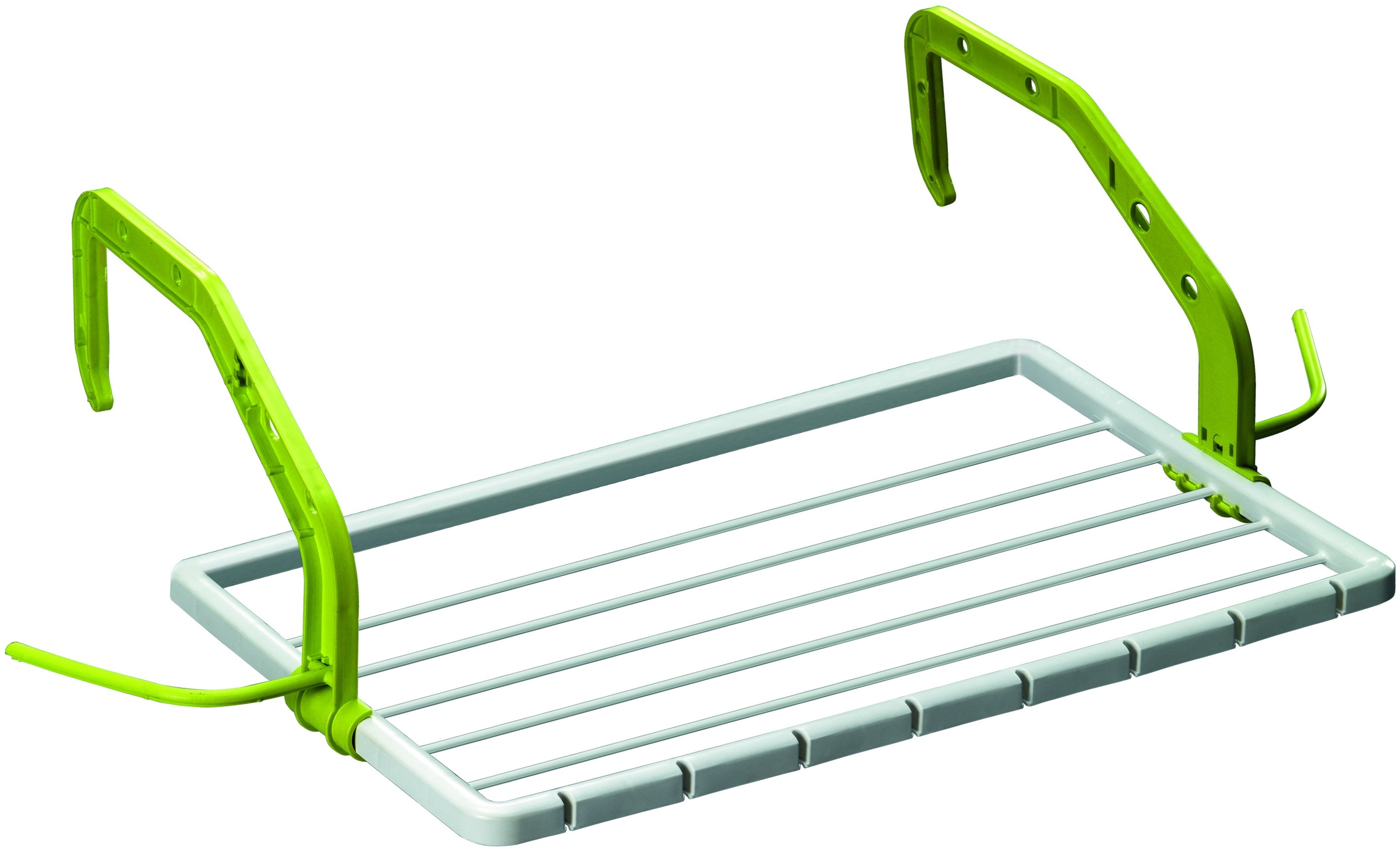 Uscător rufe de agățat Ramacciotti - Jet, 3 m, alb/verde