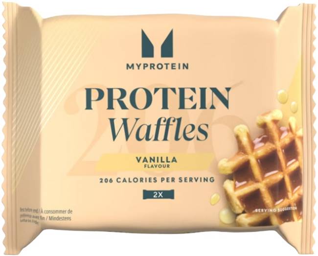 Protein Waffles, vanilie, 50 g, Myprotein