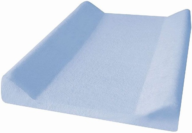 Protectie pentru saltea infasat  Baby Matex, 50/60 х 70/80 cm, albastra