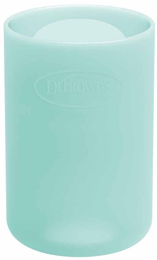Protector pentru biberon de sticlă  Dr.Brown's - Options+ Narrow, 120 ml, Mentă