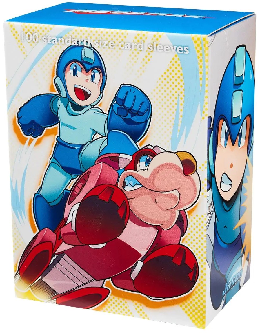 Protecții pentru cărți  Dragon Shield - Classic Art Sleeves Standard Size, Mega Man &amp; Rush (100 buc.)