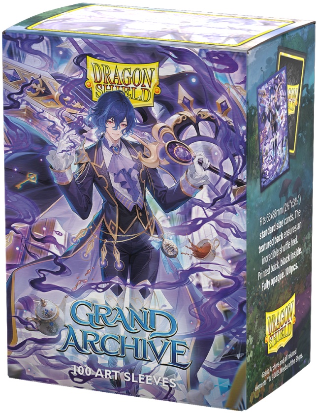 Protectori pentru cărți Dragon Shield - Matte Dual Art Sleeves Standard Size, Grand Archive Ciel (100 buc.)