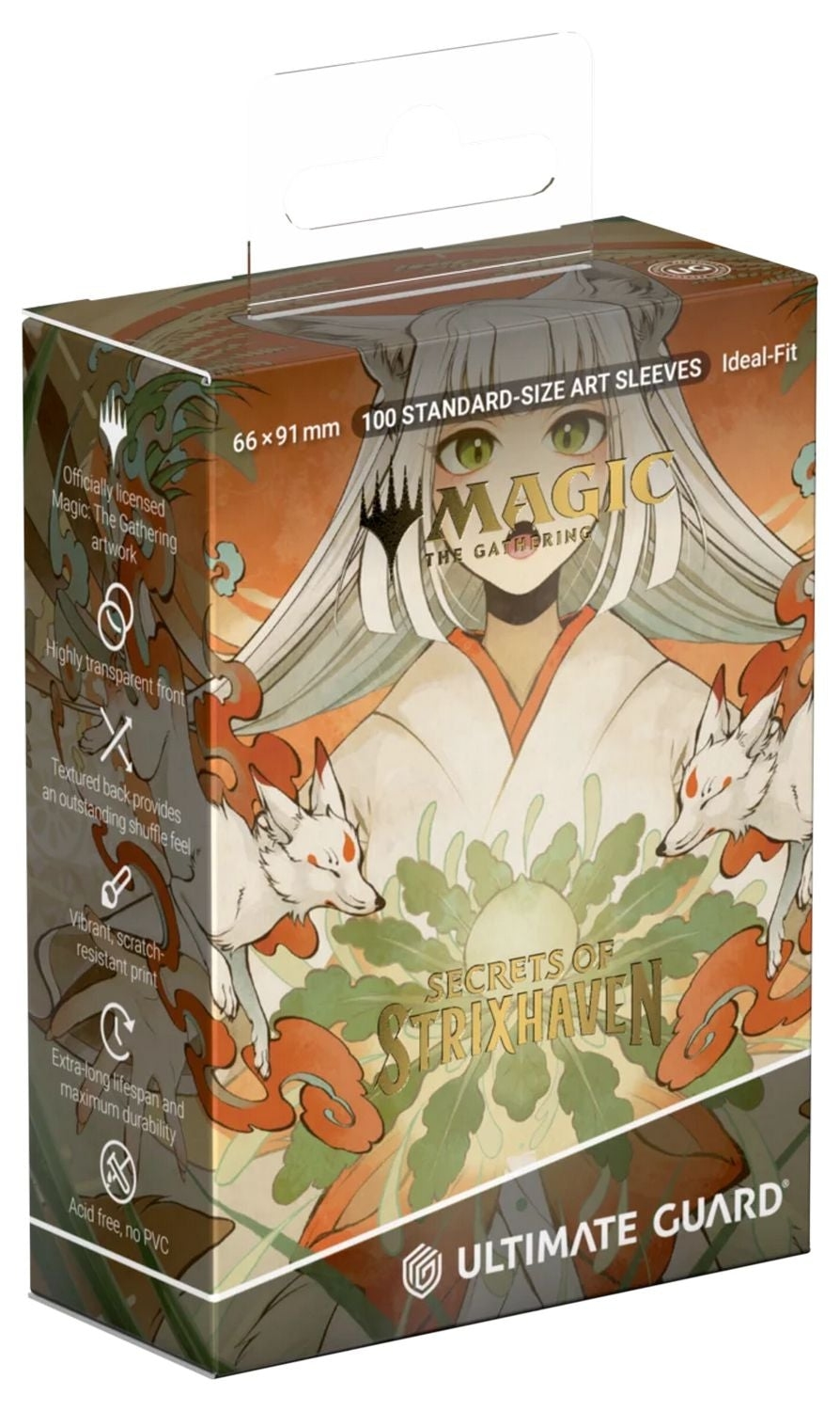 Protecții pentru carduri Ultimate Guard - Magic The Gathering: Secrets of Strixhaven - Crop Rotation (100 buc)