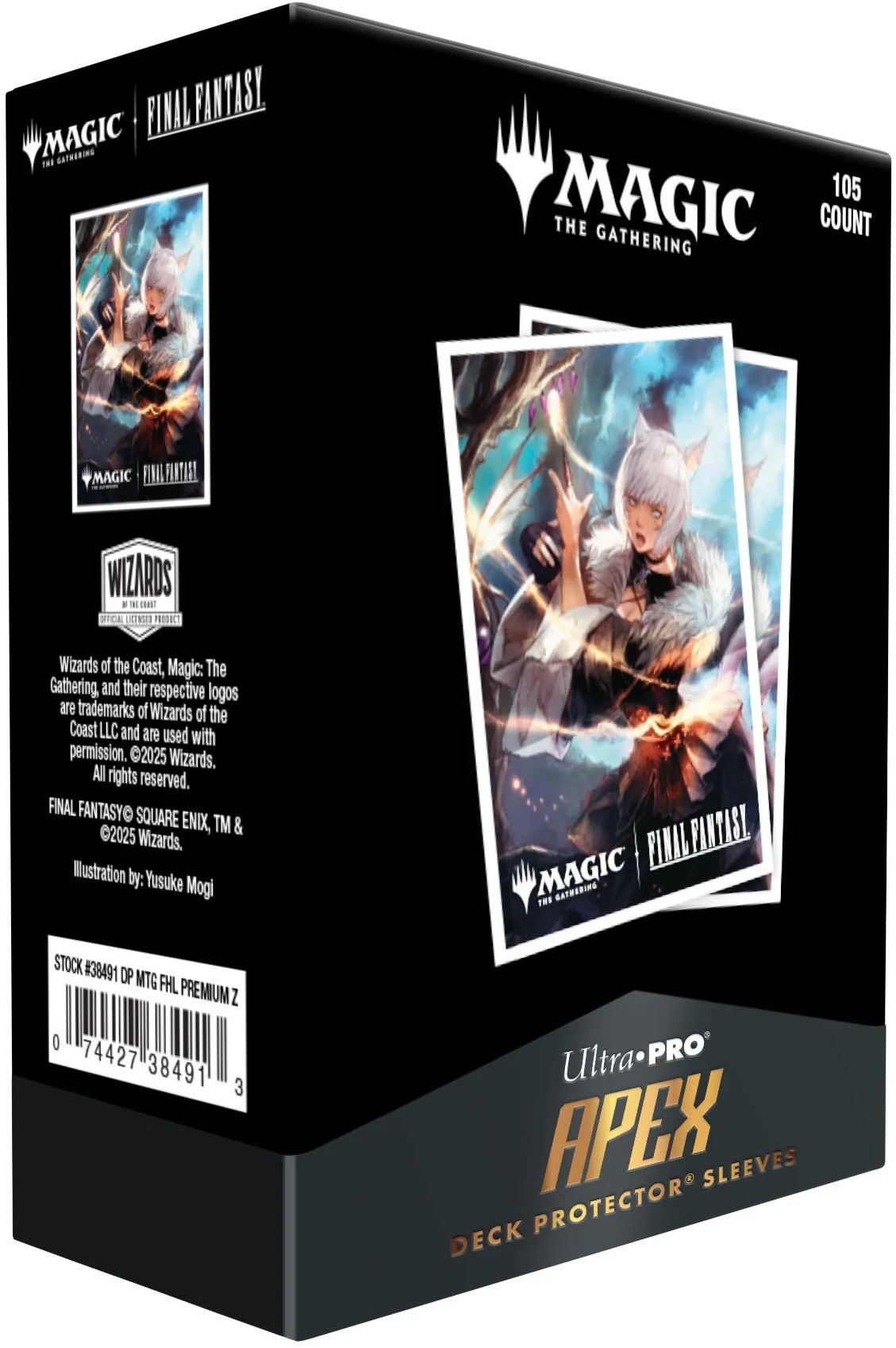 Protecții pentru cărți  Ultra Pro - Magic the Gathering: Y'shtola Rhul Apex Deck Protector (105bucăți)