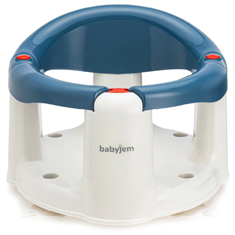 Cadă antiderapantă și scaun pentru hrănire  BabyJem - Indigo Blue