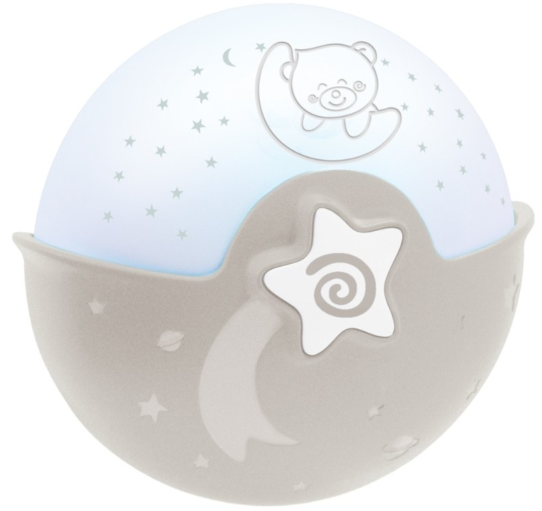Proiector cu lumină relaxantă 3 în 1 Infantino – Ecru