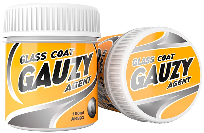 Finisaj din sticlă transparentă  AK Interactive - Gauzy Agent Glass Coat (AK893) (100 ml)