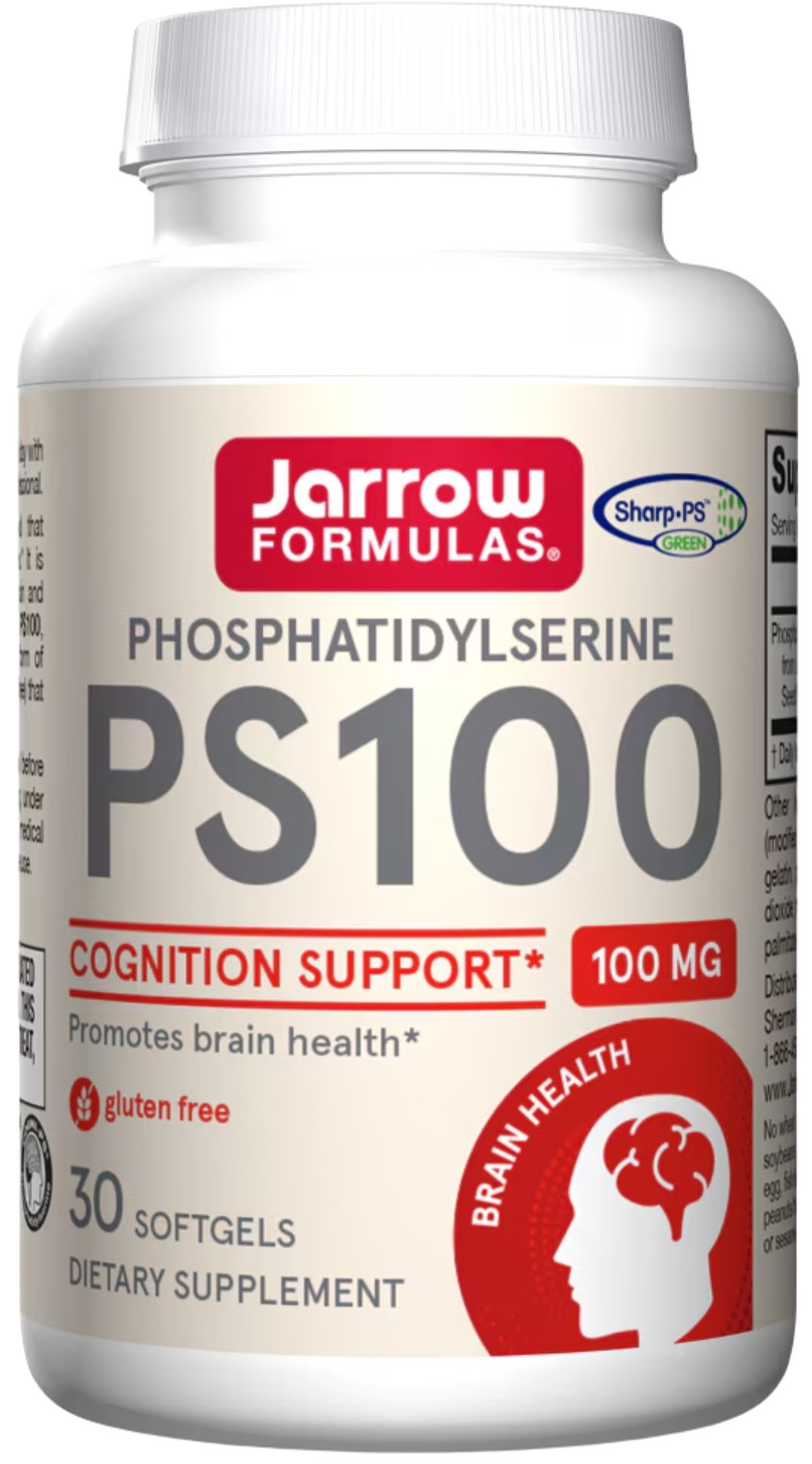 PS-100 Phosphatidylserine, 100 mg, 30 capsule, Jarrow Formulas