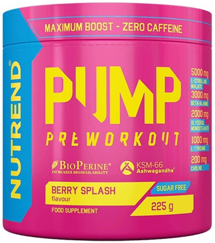 Pump, fructe de pădure, 225 g, Nutrend