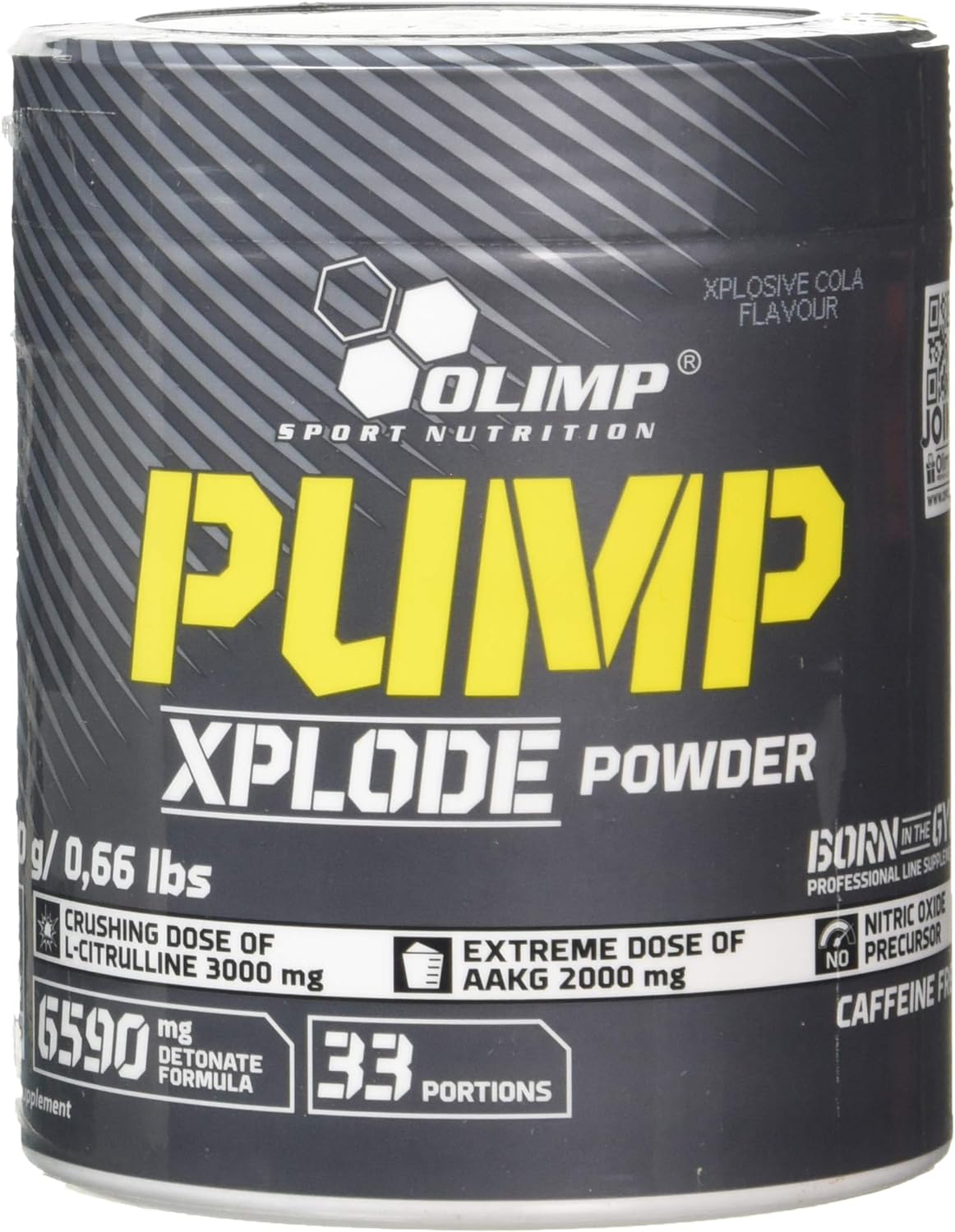 Pump Xplode Powder, cola, 300 g, Olimp
