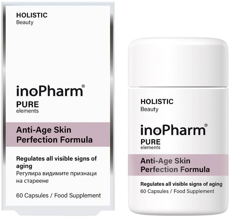 Pure Elements Anti-Age Skin Perfection Formula, 60 capsule, InoPharm