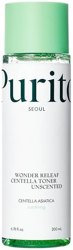 Purito Seoul Wonder Releaf Centella Toner facial, fără parfum, 200 ml