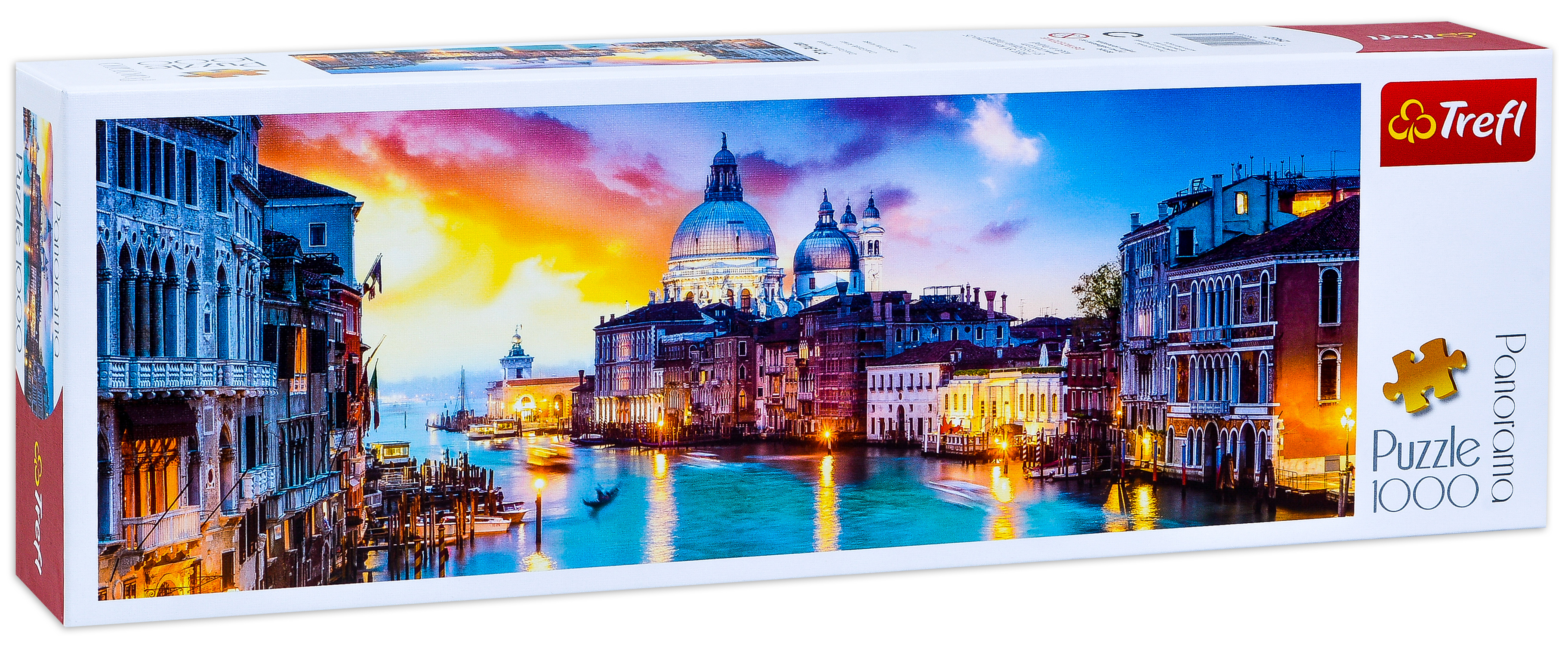 Puzzle panoramic Trefl din 1000 de piese - Canal Grande, Venetia