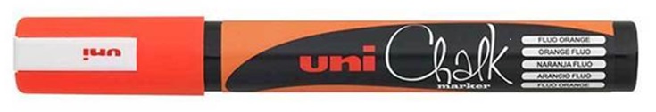 Marker creta Uniball - Oranj