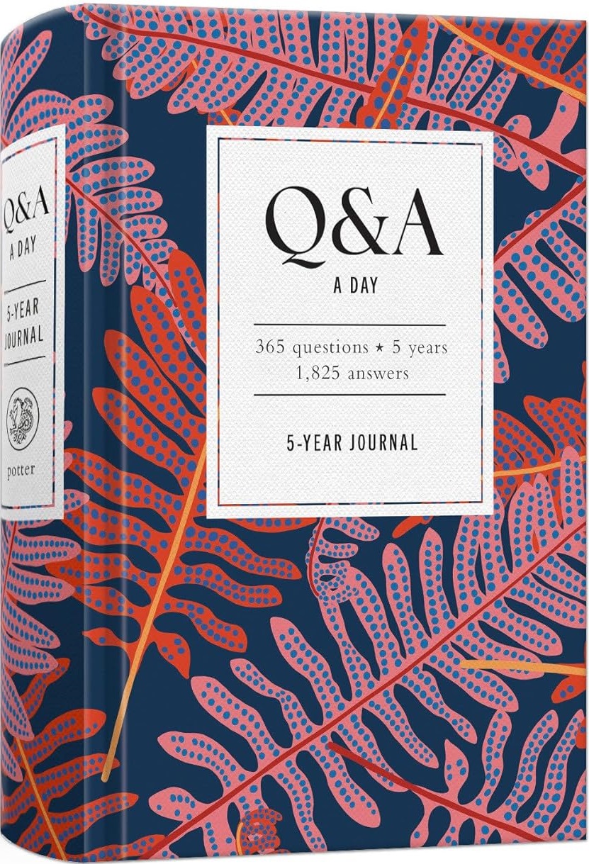 Q&A a Day Bright Botanicals: 5-Year Journal - Potter Gift - imagine 2