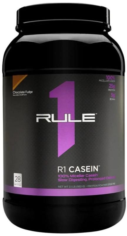 R1 Casein, fudge cu ciocolată, 952 g, Rule1