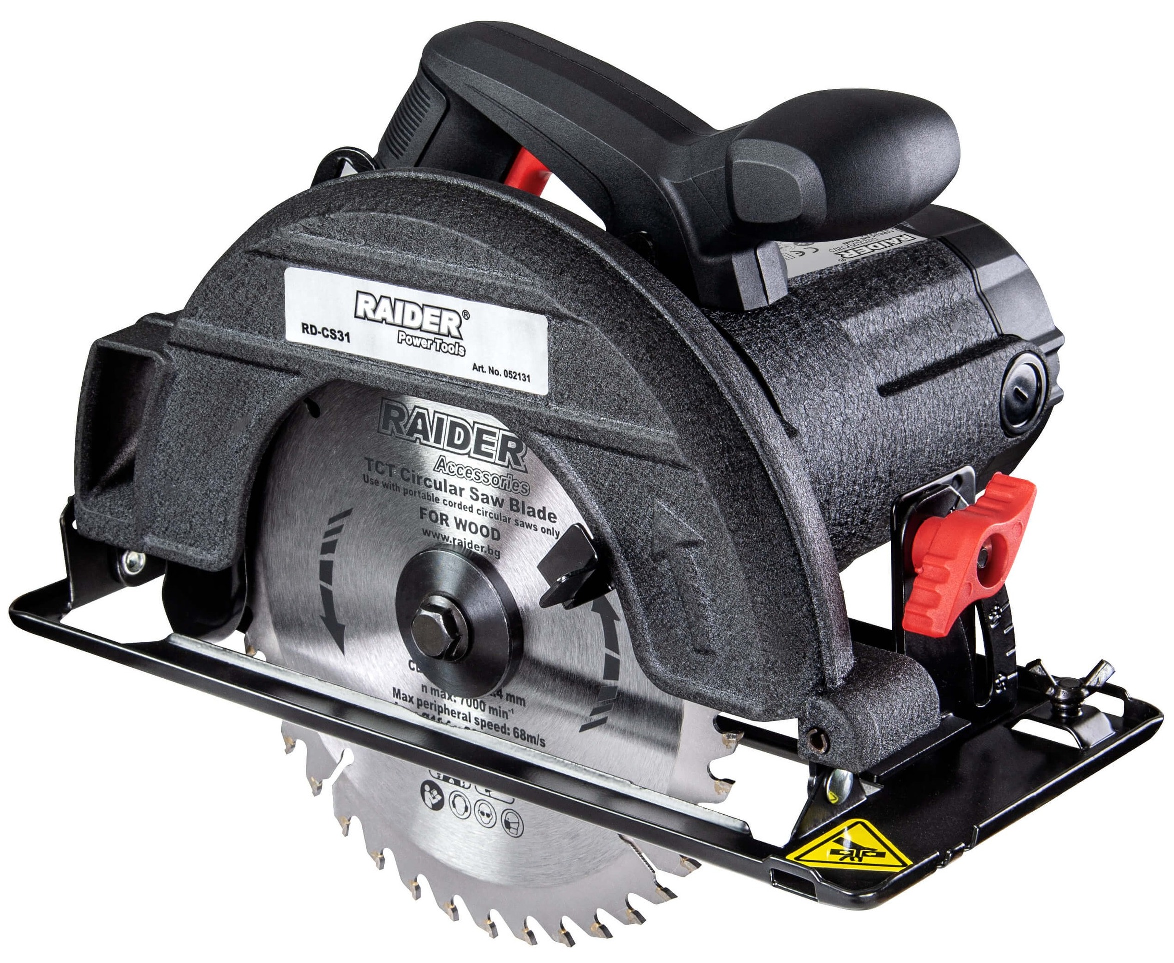 Fierăstrău circular manual Raider - RD-CS31, 1300W, 185 mm