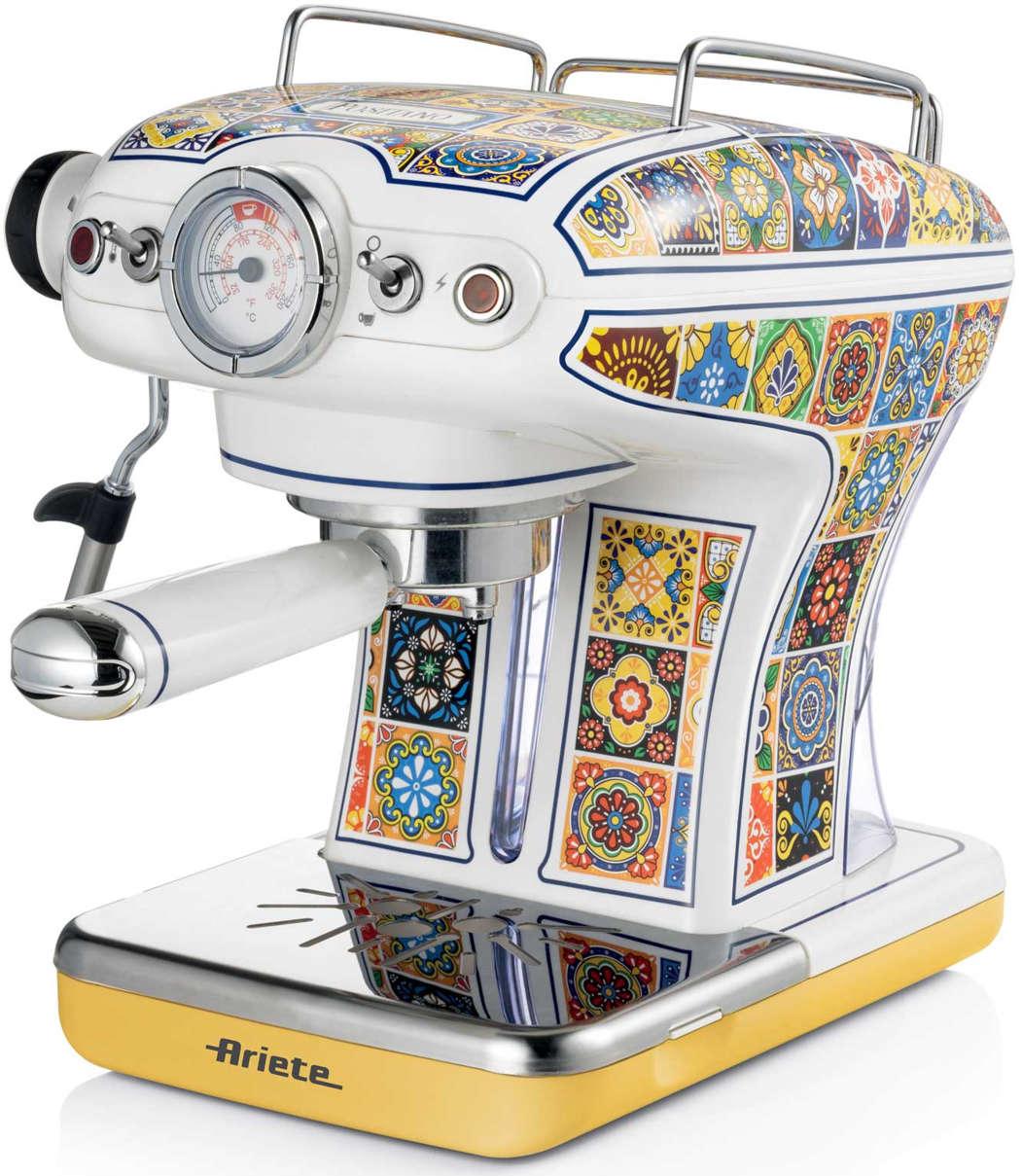 Aparat de espresso manual Ariete - Vintage 1389, 850W, 15 bari, Positano