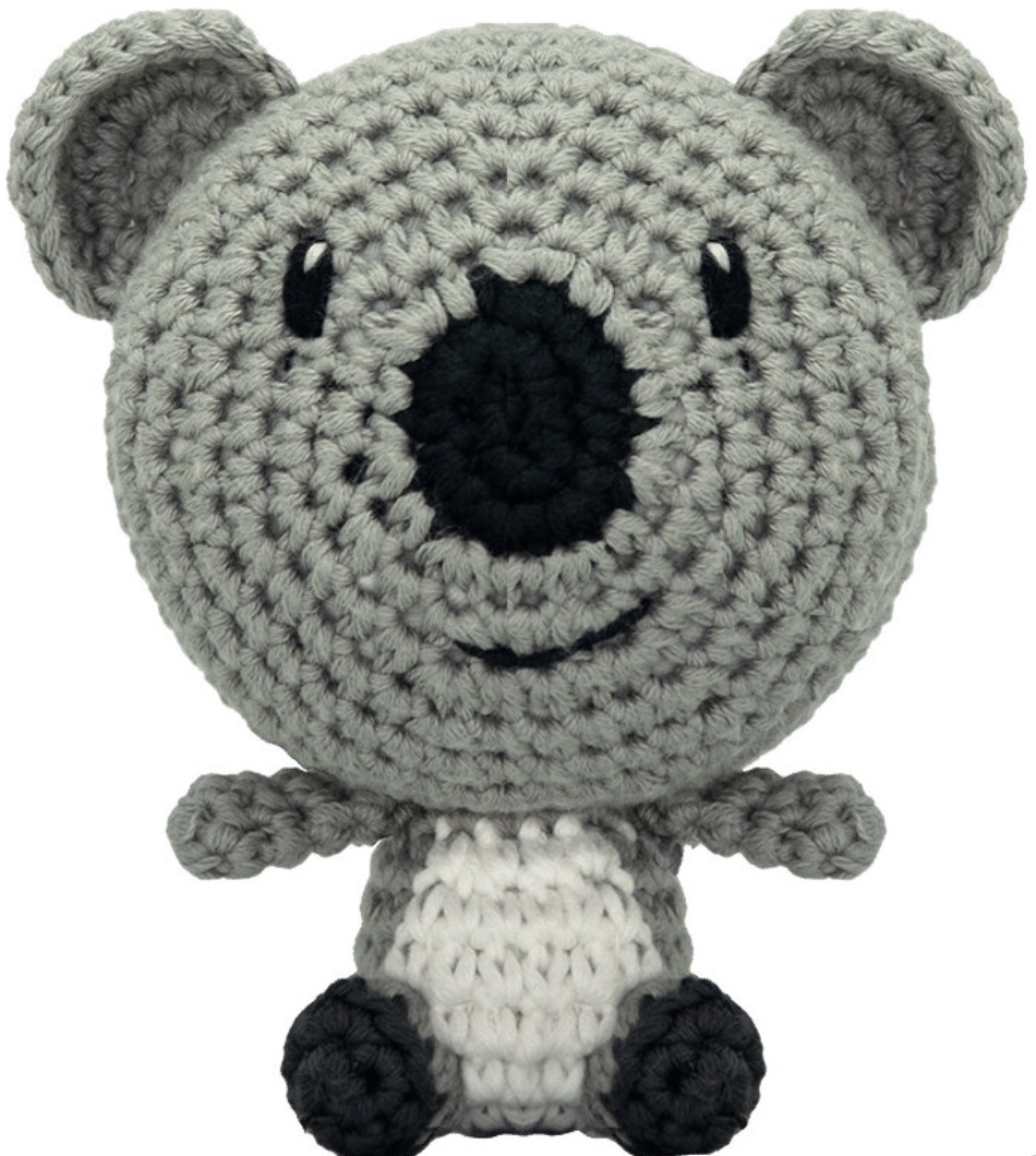 Jucărie tricotată manual Wild Planet - Koala, 12 cm