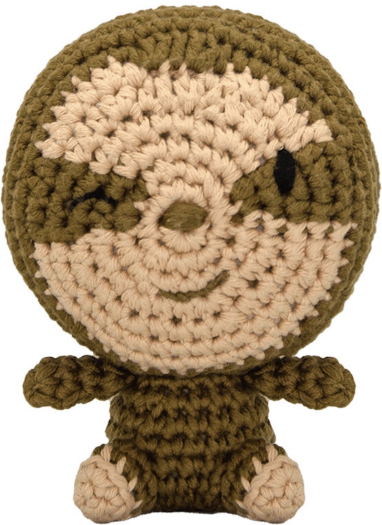 Jucărie tricotată de mână Wild Planet - Sloth, 12 cm