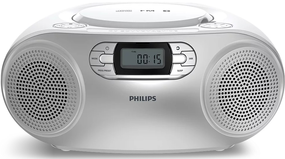 Radiocasetofon Philips – TAZ2000S/10, argintiu