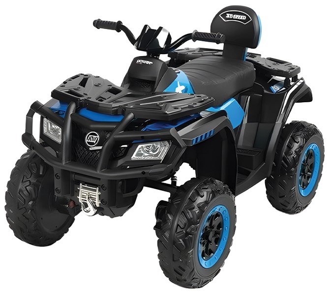 Jeep cu acumulator  Caretero Toyz - Quad Rush, albastru