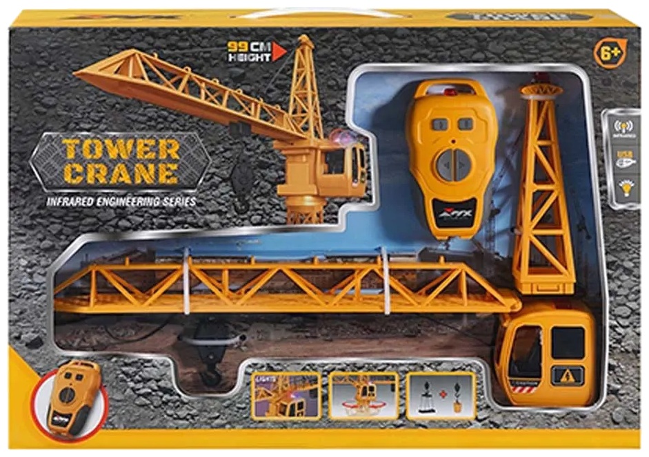 Macara controlată radio Ocie - Tower crane, 99 cm