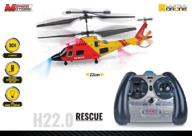 Elicopter de salvare radio controlat Mondo Motors - H22