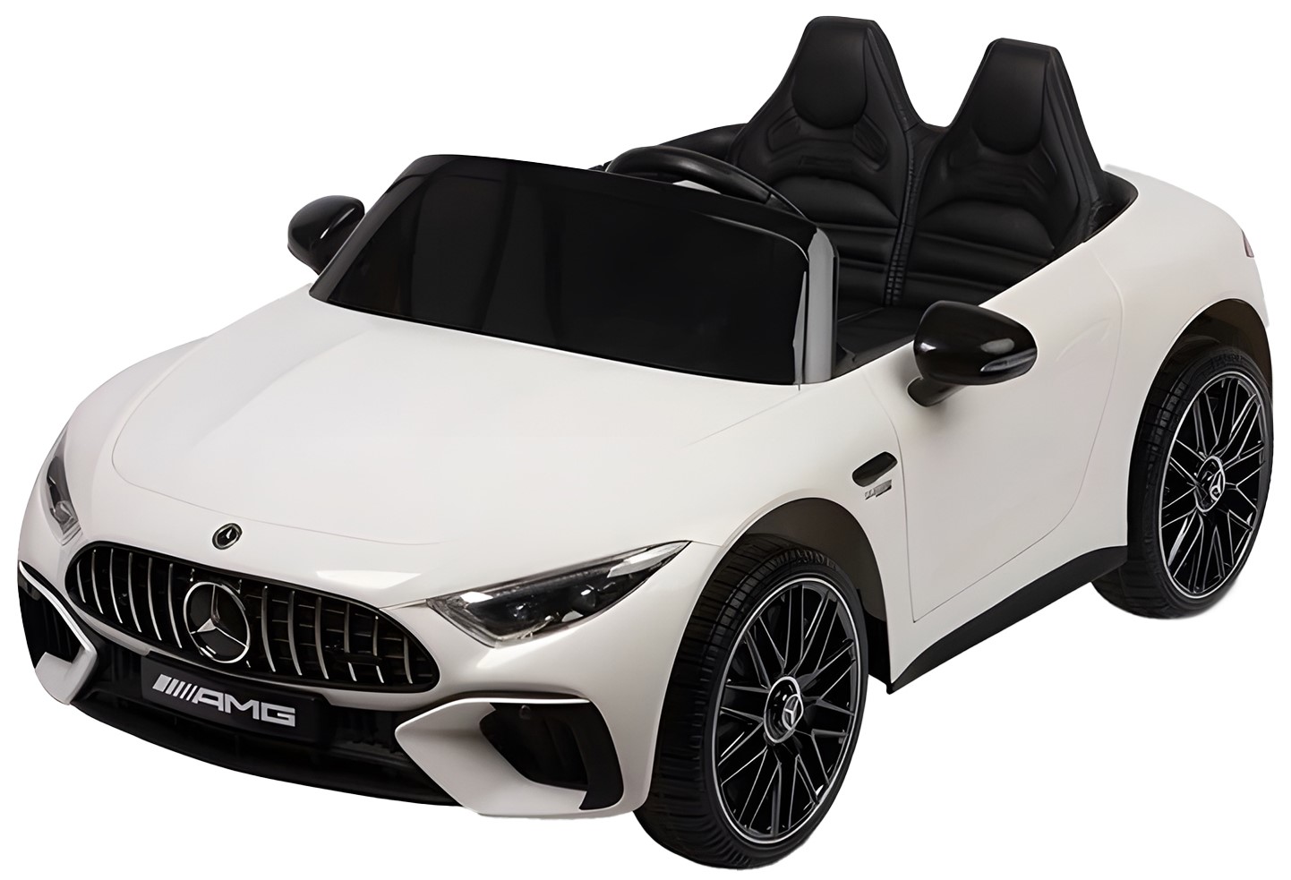 Mașină radiocomandată cu acumulator  Caretero Toyz - Mercedes Sl63, alb