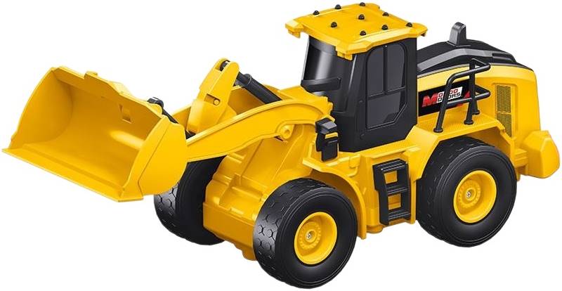 Jucărie cu telecomandă Mondo Motors – Pala încărcătoare, 1:24