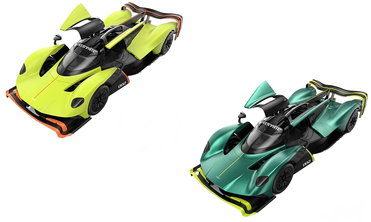 Mașină radiocomandată Rastar - Aston Martin Valkyrie AMR Pro, 1:14, sortiment