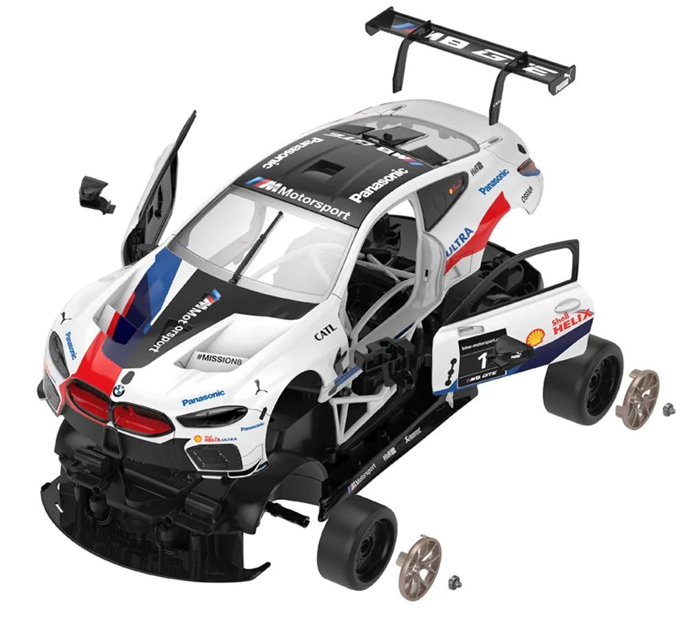 Mașină radiocomandată Rastar - BMW M8 GTE, 1:18
