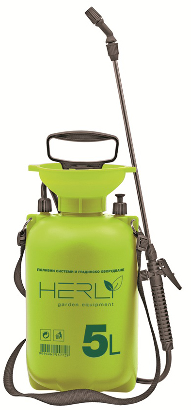 Stropitoare de umăr  Herly - Cu zimți metalici, 5 l