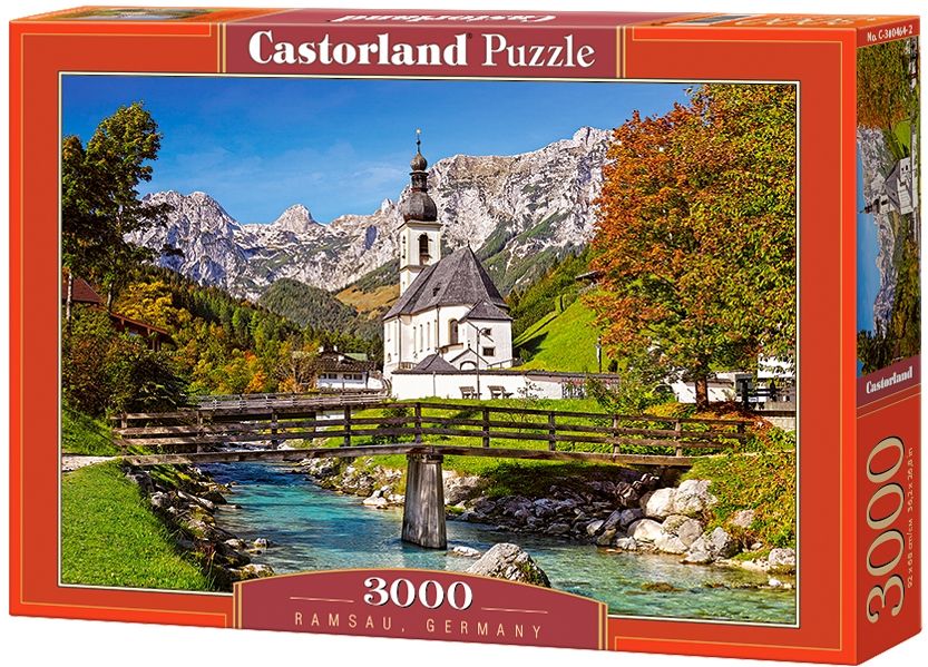 Puzzle Castorland din 3000 de piese -  Ramsau, Germania
