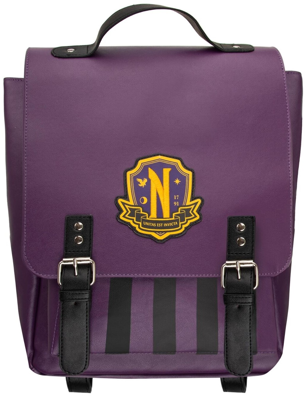 Rucsac CineReplicas Television: Wednesday - Nevermore Academy (Purple)