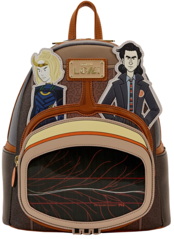 Rucsac Loungefly Marvel: Loki - TVA Lenticular Multiverse