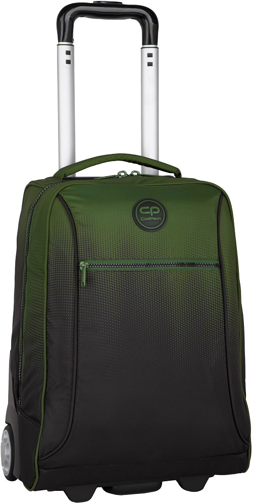 Ghiozdan școlar pe roți Cool Pack Compact - Gradient Grass