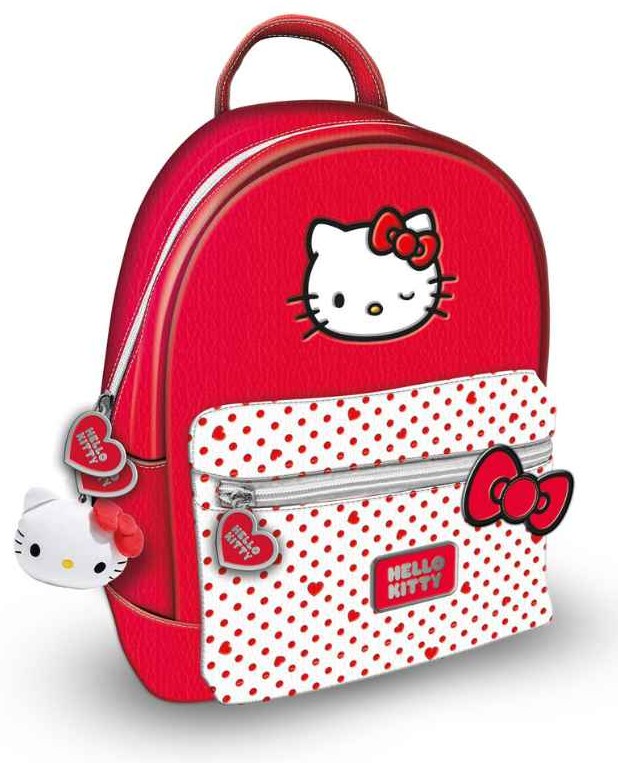 Rucsac Pyramid Animation: Sanrio - Hello Kitty (Polka Dot)
