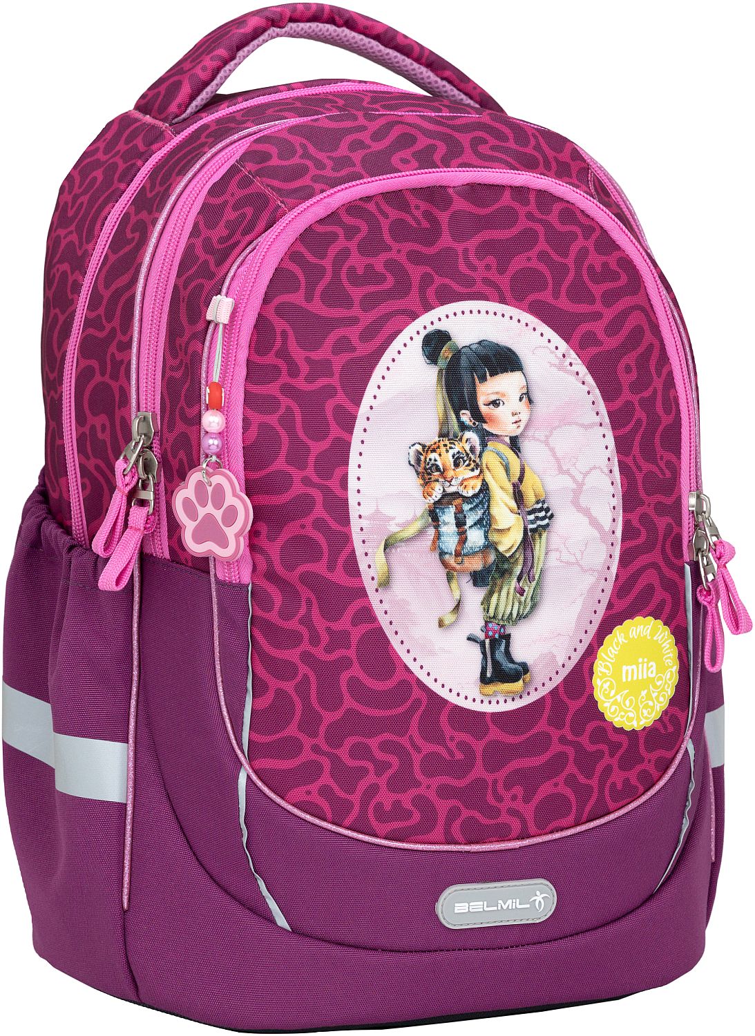Rucsac cu fund rigid Belmil Miia - Yuki, 2 compartimente