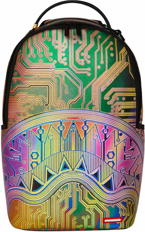 Ghiozdan Sprayground - Circuit Board Shark