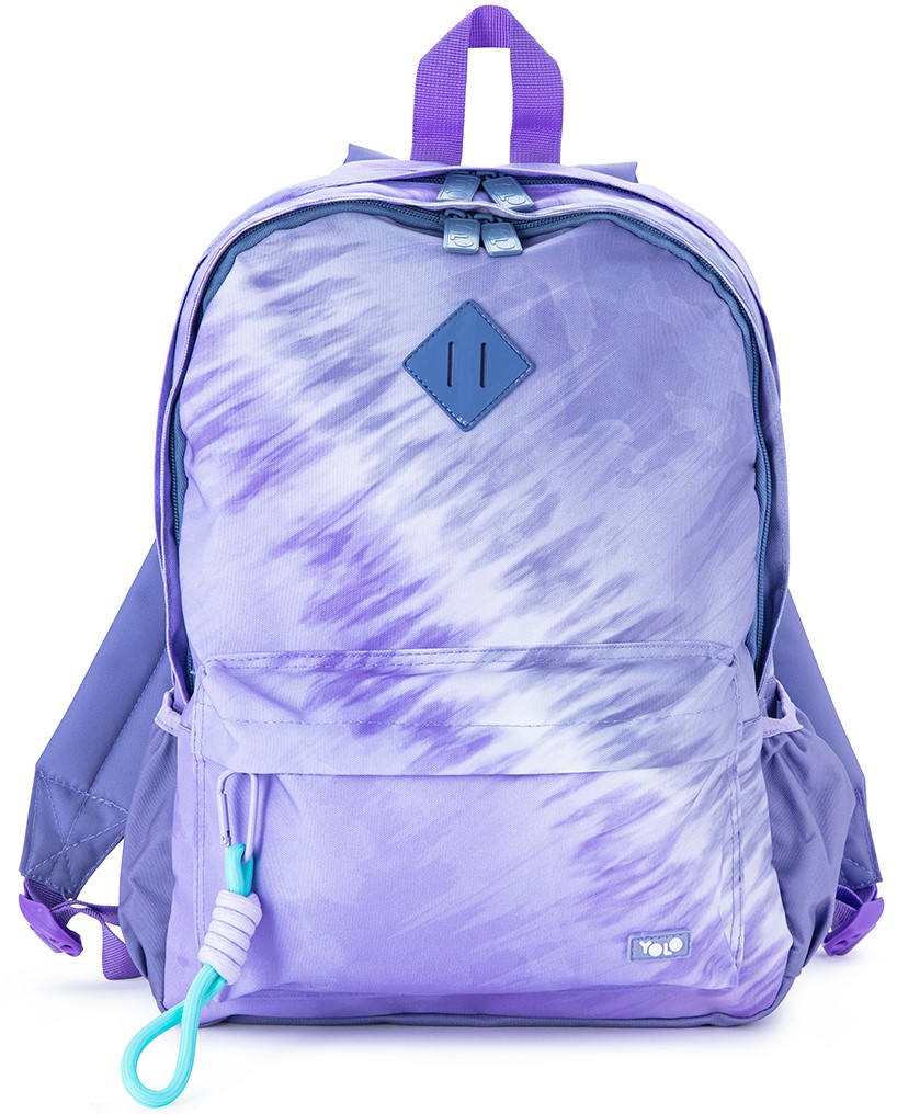 Ghiozdan școlar  YOLO - Purple Vibes