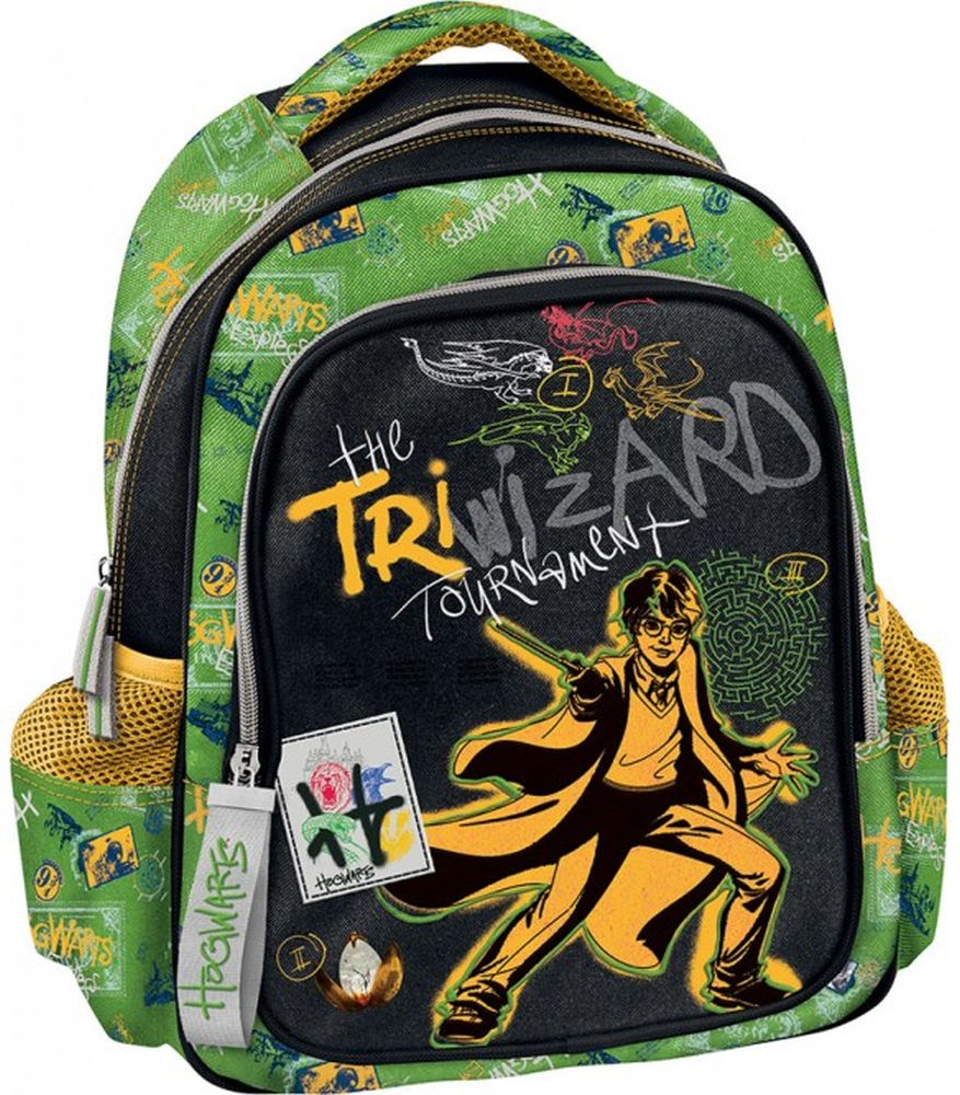 Ghiozdan pentru grădiniță Graffiti Harry Potter - The Triwizard Tournament, 1 compartiment