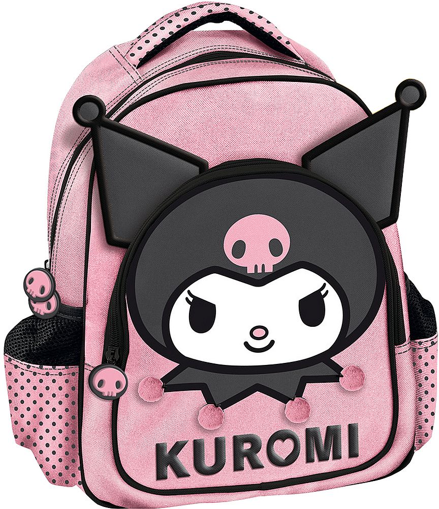 Ghiozdan pentru grădiniță Graffiti Kuromi - Face