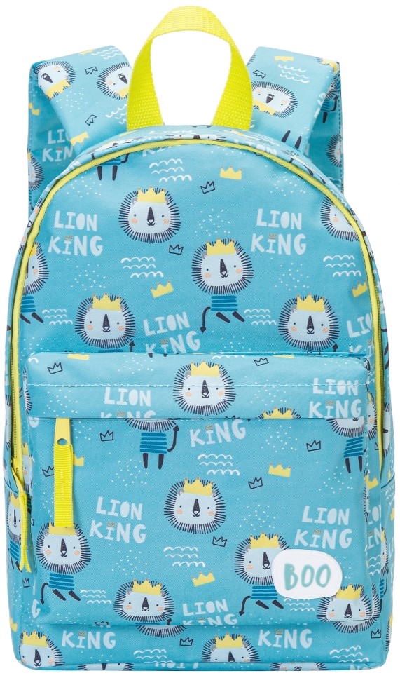 Ghiozdan pentru gradiniță Kstationery Boo - King of the Jungle, cu 1 compartiment