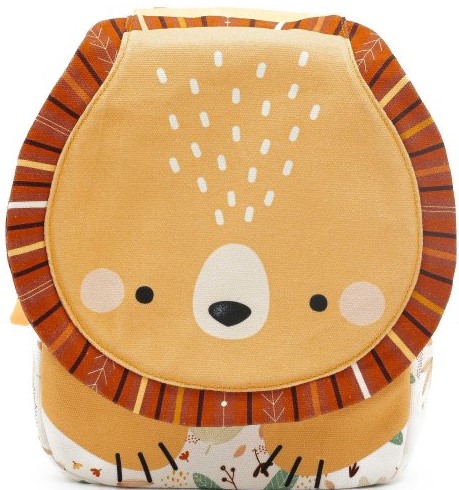 Ghiozdan pentru gradiniță  Sassi Chompy The Lion - 1 compartiment , mini