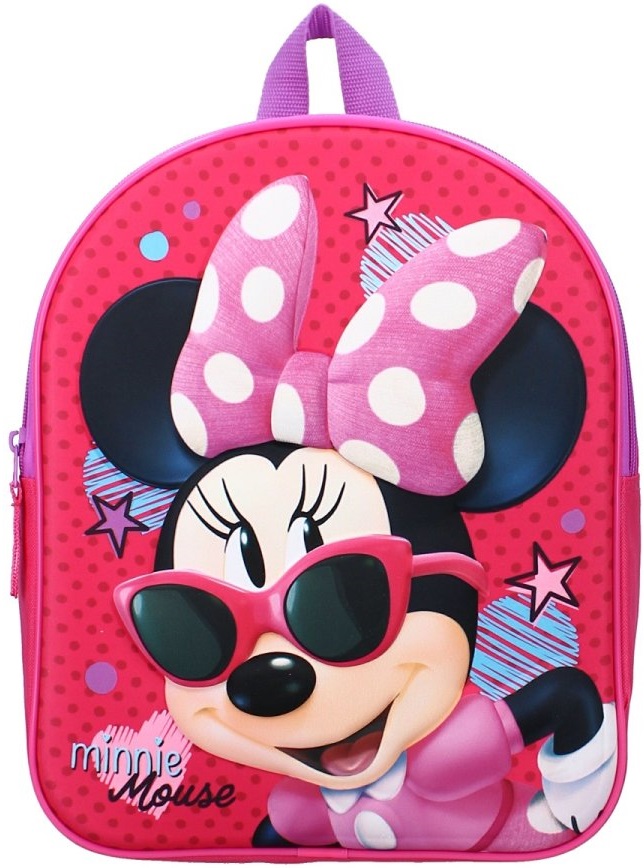 Ghiozdan 3D pentru gradiniță Vadobag Minnie Mouse - Friends Around Town
