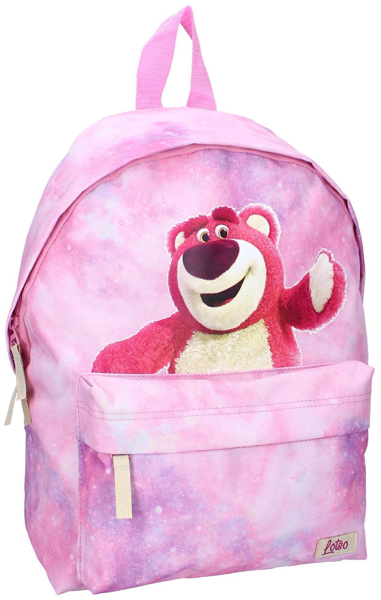 Ghiozdan de grădiniță  Vadobag Toy Story - Unbearably Cool, Lotso, roz