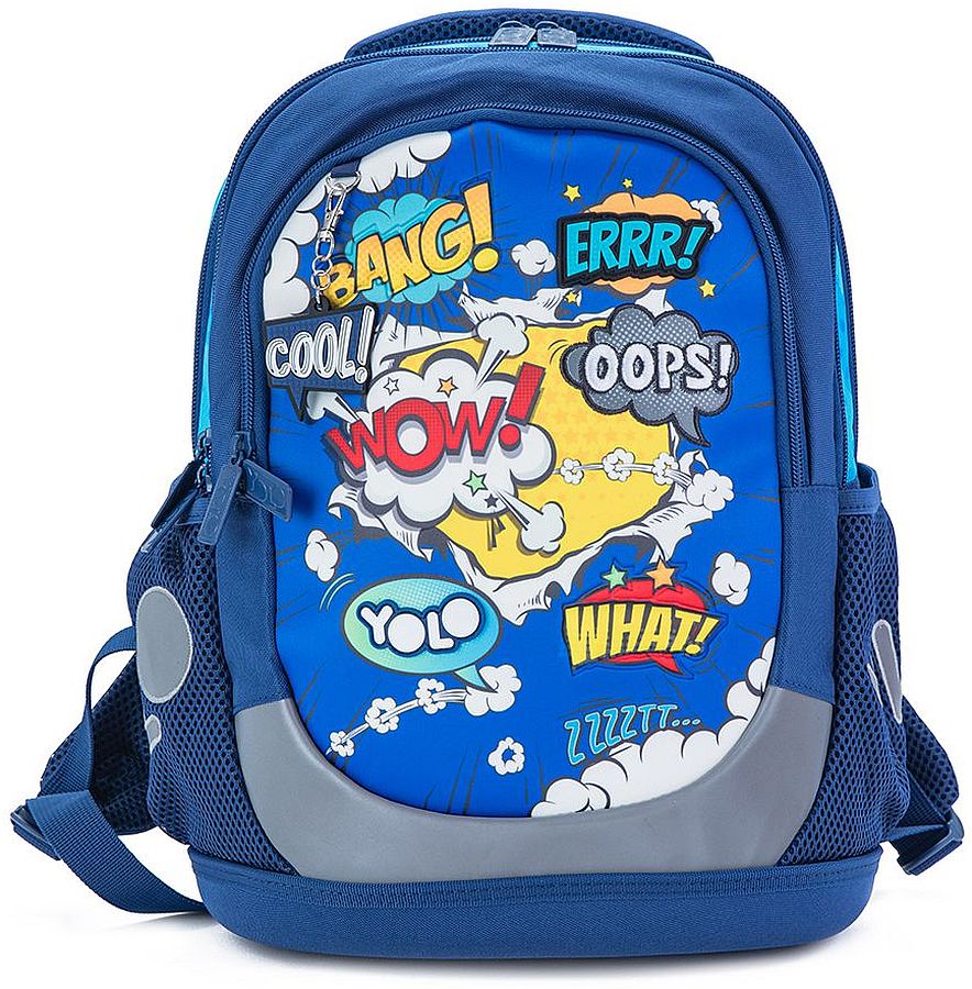 Rucsac de grădiniță YOLO Junior - Comics, 2 compartimente
