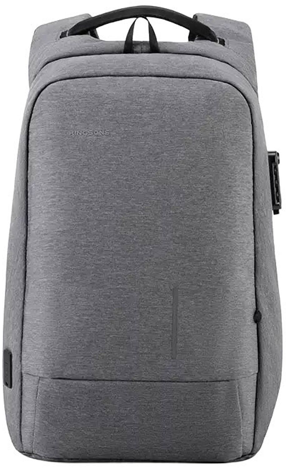 Rucsac pentru laptop Kingsons - Metroshield, 17'', gri