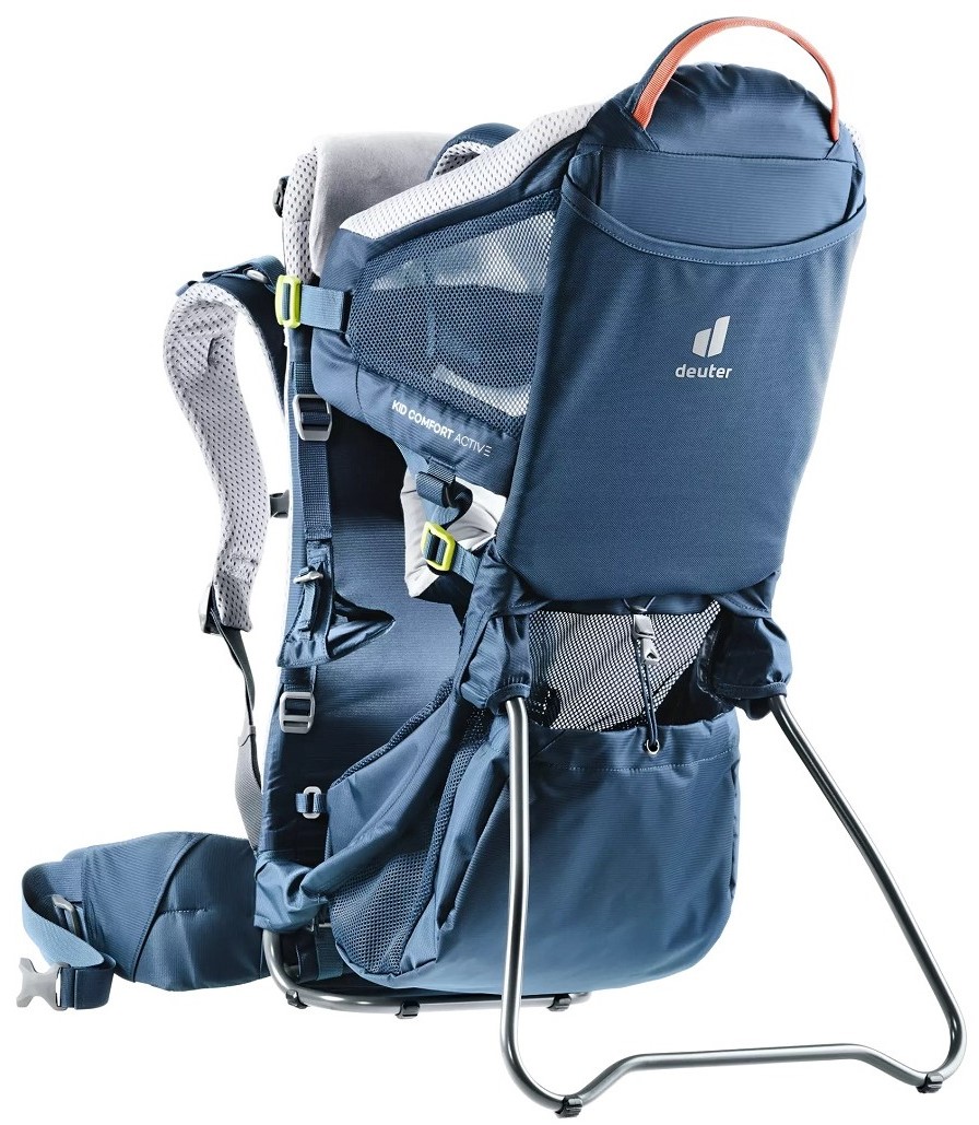 Rucsac pentru a transporta un copil Deuter - Kid Comfort Active, albastru, 12 l, 2.68 kg